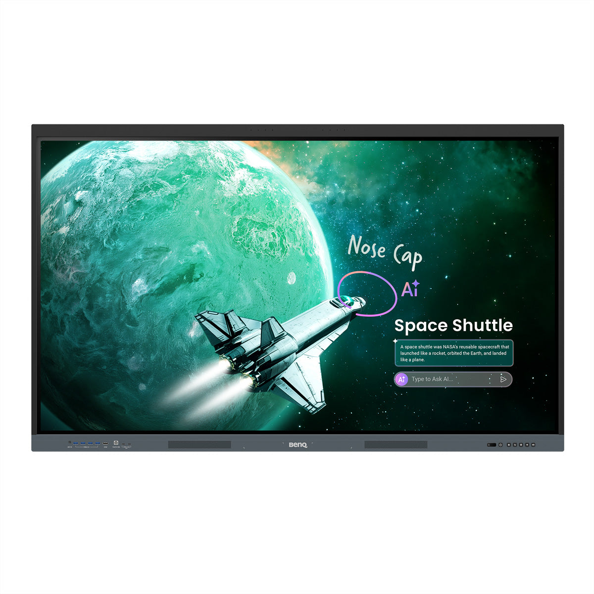 BenQ RE6505 – 65" Touch, 3840 × 2160 (4K)