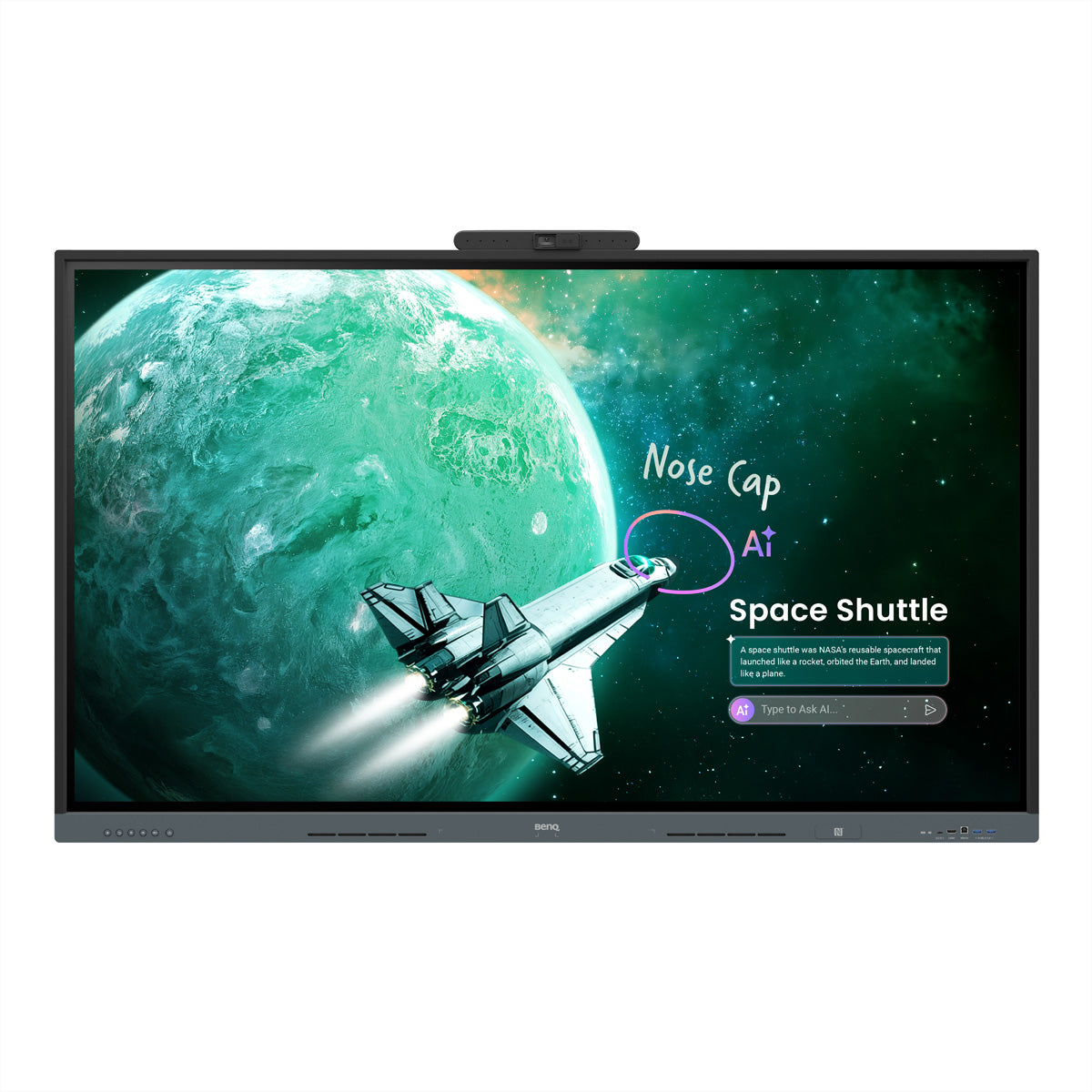 BenQ RE6505AC – 65" Touch, 3840 × 2160 (4K)