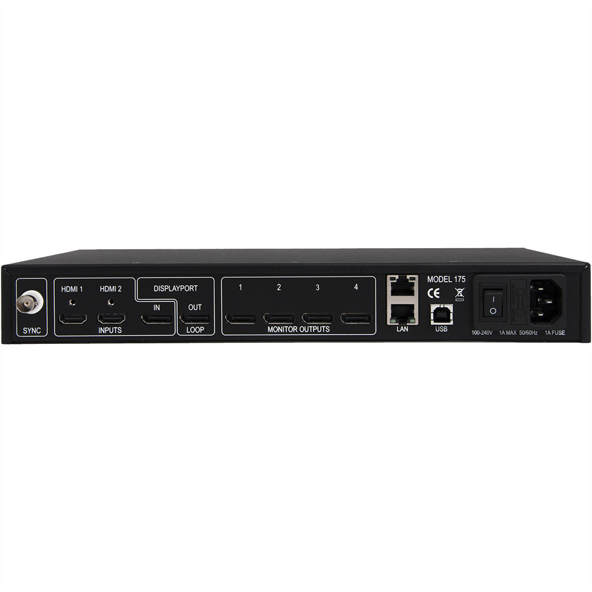 Datapath Fx4/D – 3×4 HDMI-Matrix, 4K60, HDMI 1.4, IP/Web-Interface