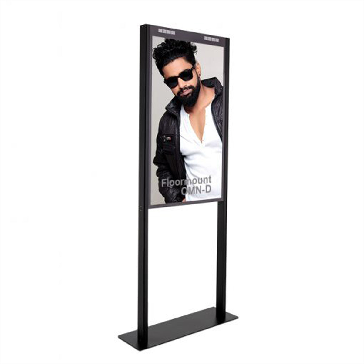 Hagor Bodenständer – 55" – VESA 400×400 – bis 45 kg, für Samsung OM55N-D