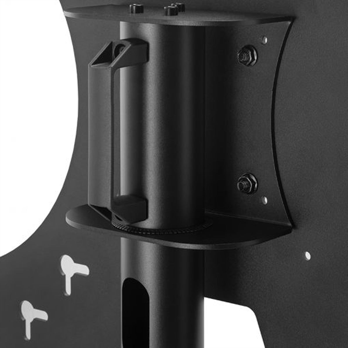 Hagor Bodenständer – 32–55" – VESA 200×200–600×400 – bis 35 kg, Höhenverstellbar – Schwarz