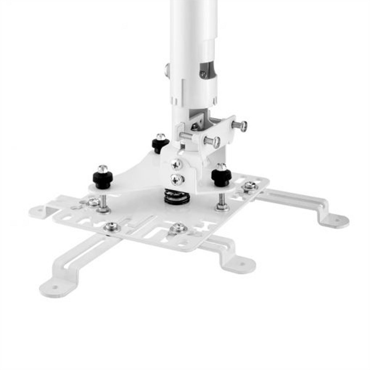 Hagor HA BDH – Beamer Deckenhalterung, H 49,0–75,0 cm, 25 kg, neigbar ±45°, weiss