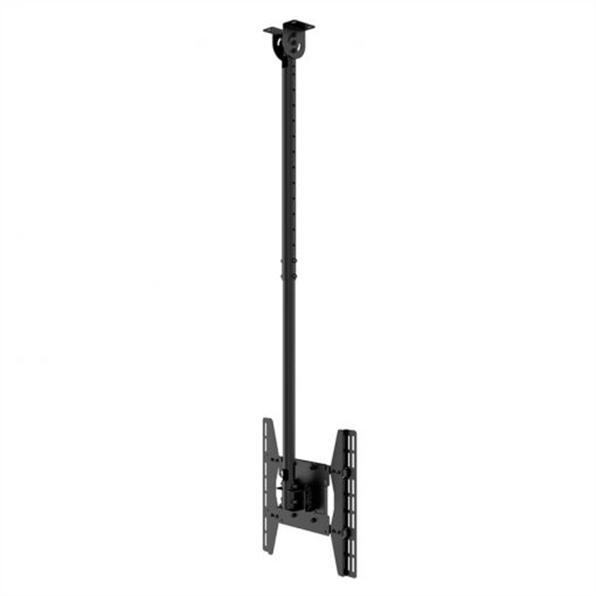 Hagor Deckenhalterung – 32–49" – VESA 75×75–400×400 – bis 50 kg, Teleskopmast – PLD Medium Single