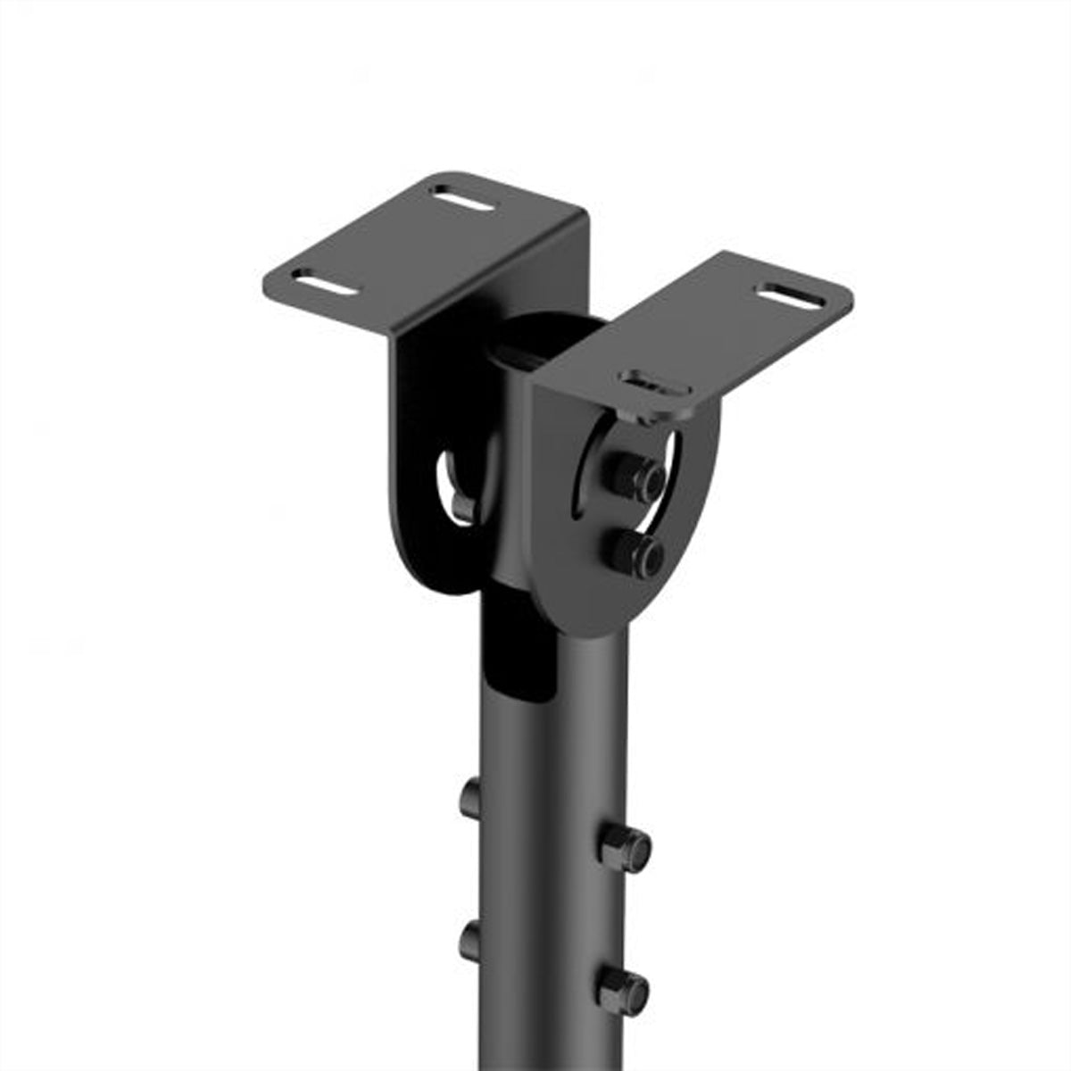 Hagor Deckenhalterung – 49–65" – VESA 75×75–600×400 – bis 50 kg, Teleskopmast, Neigbar, für TV/Monitore