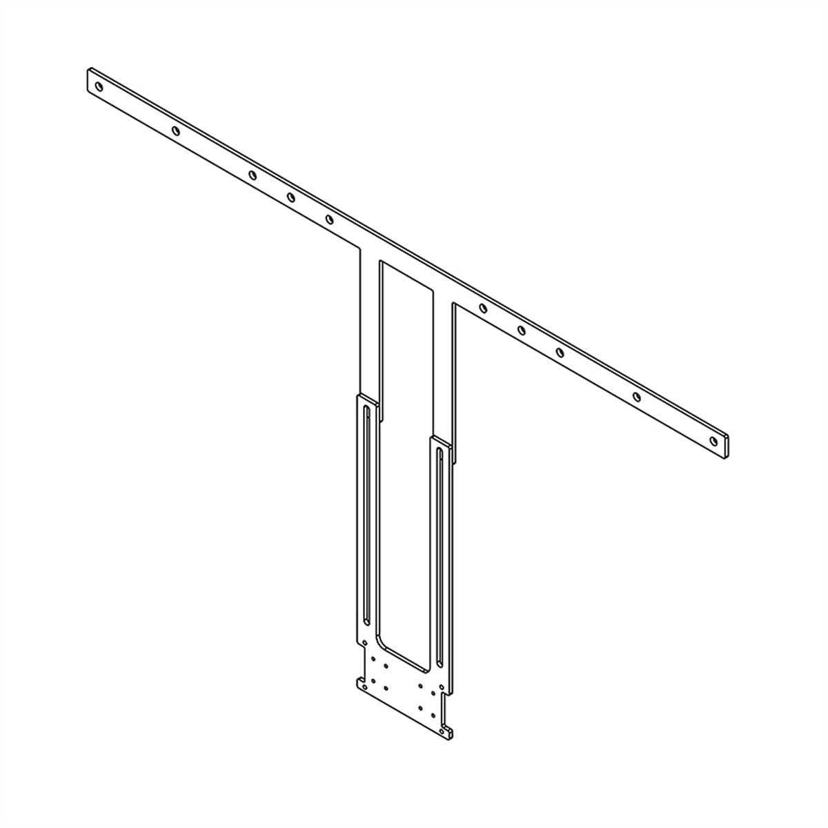 Hagor Poly Display-Adapter – für Poly Studio, Poly Studio X50 – 75–86" (191–218 cm) – VESA bis 800 mm