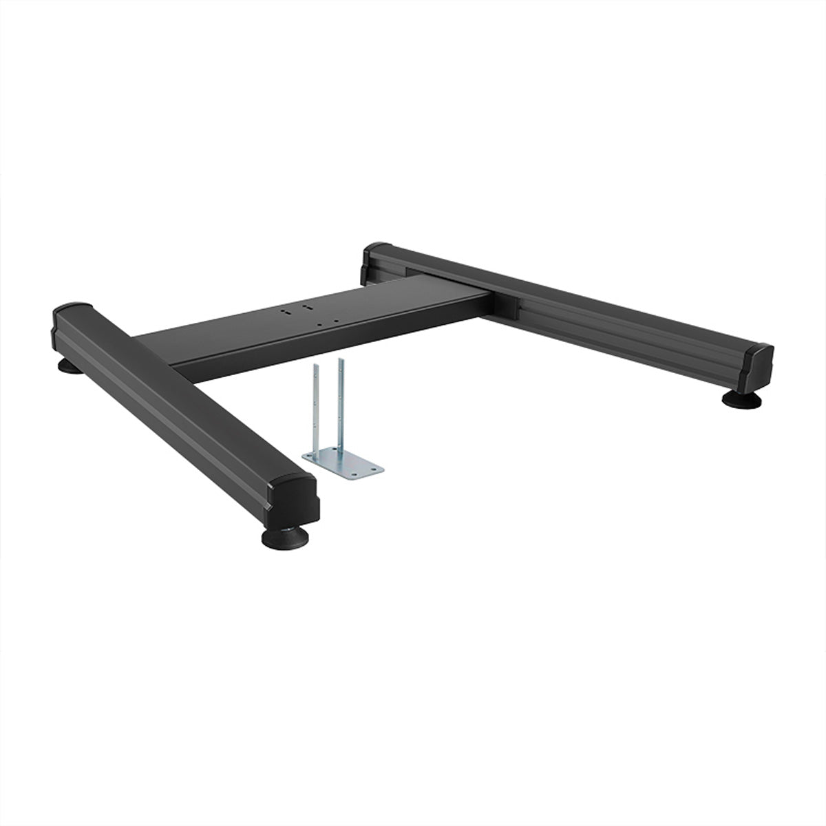 Hagor Bodenständer – bis 50 kg, Höhenverstellbar, für 3228, 3232, 3207 – Schwarz
