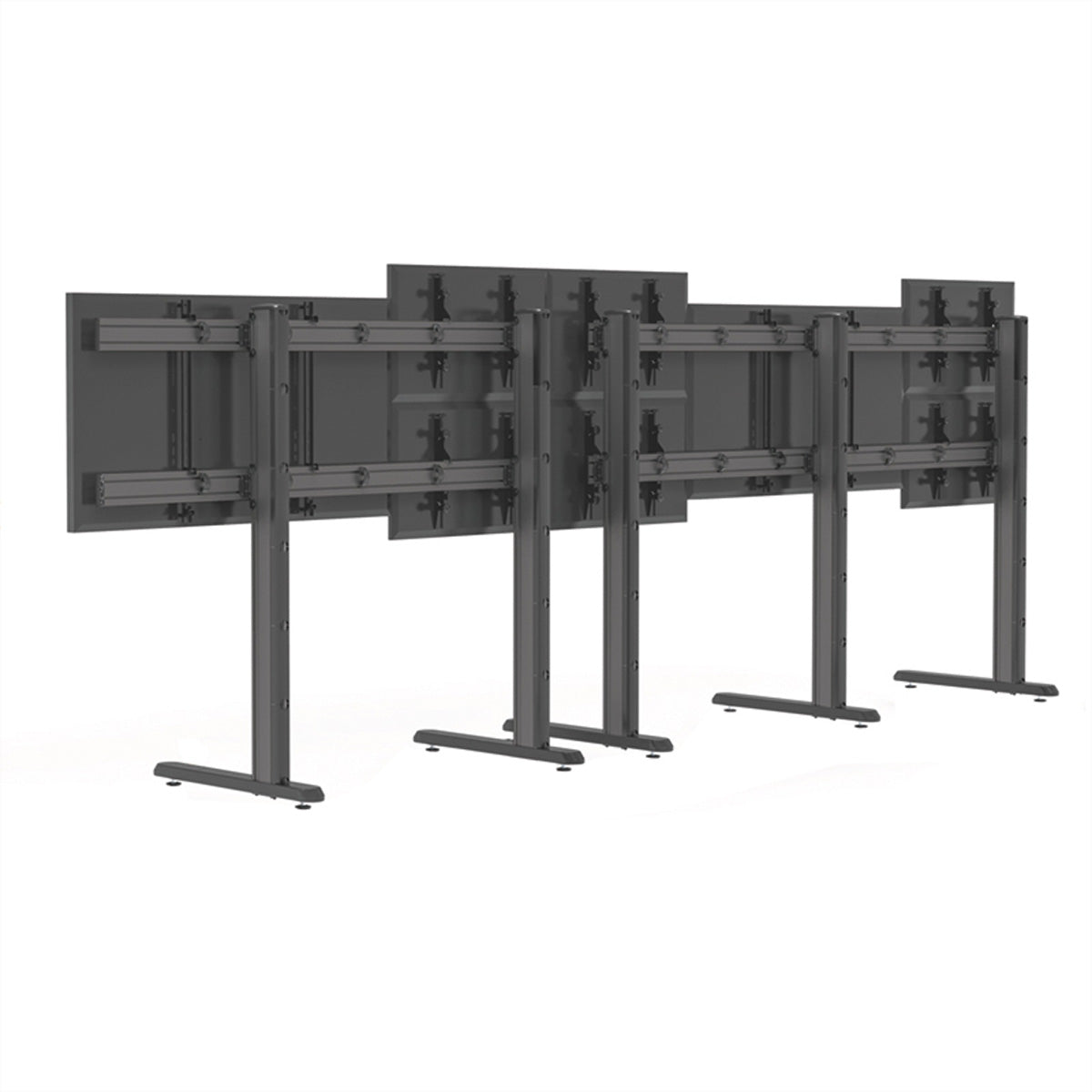 Hagor CPS – Aluminiumschiene, 709 × 120 × 25 mm, Schwarz