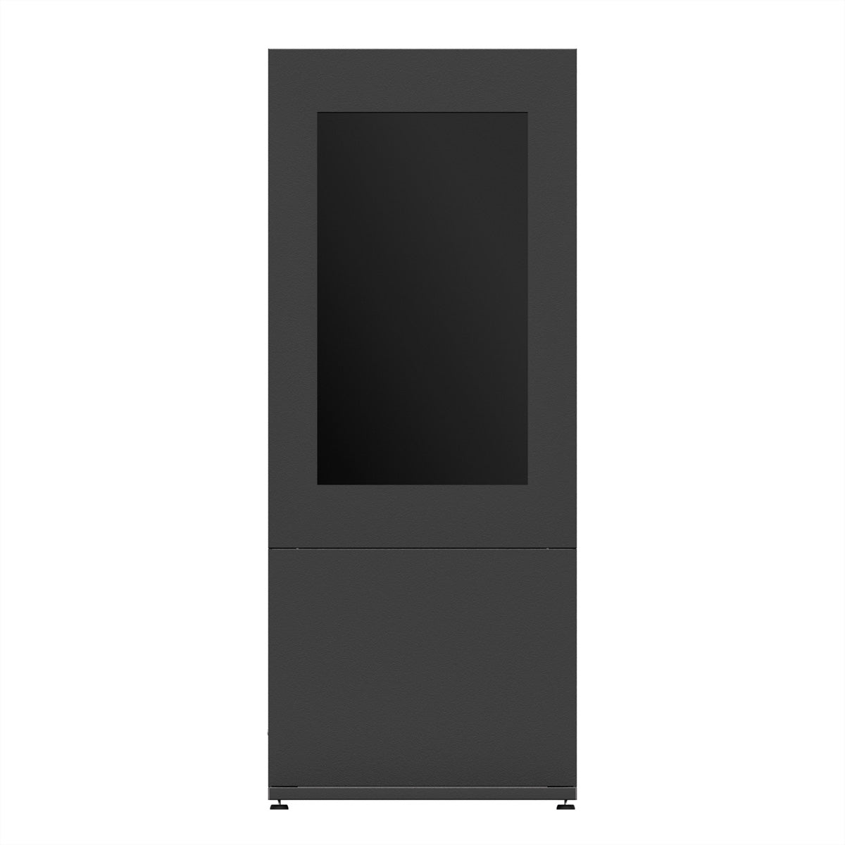 Hagor Bodenständer – Back-to-Back – 50" – Diebstahlsicherung, für 50" Displays – Anthrazitgrau