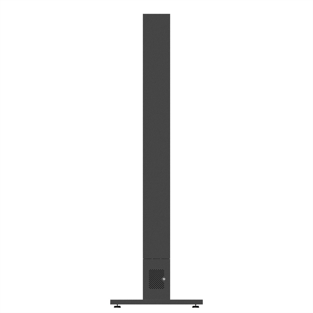 Hagor Digital-Signage-Stand für 65" Displays - zweiseitig, abschliessbar - Anthrazitgrau