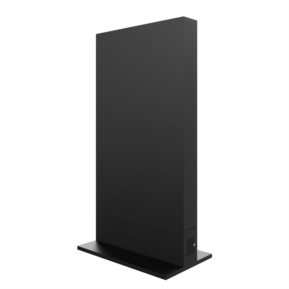 Hagor Bodenständer – bis 75" – Back-to-Back, Diebstahlsicherung, für 2 Displays – Anthrazitgrau