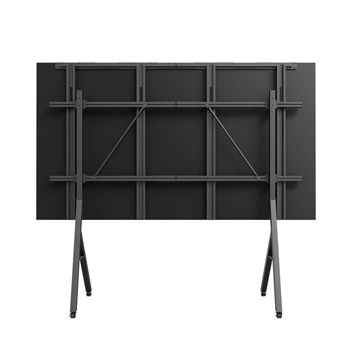 Hagor TV-Wagen – 146" – Höhenverstellbar, mit Rollen, für Samsung IAB 146" – Schwarz