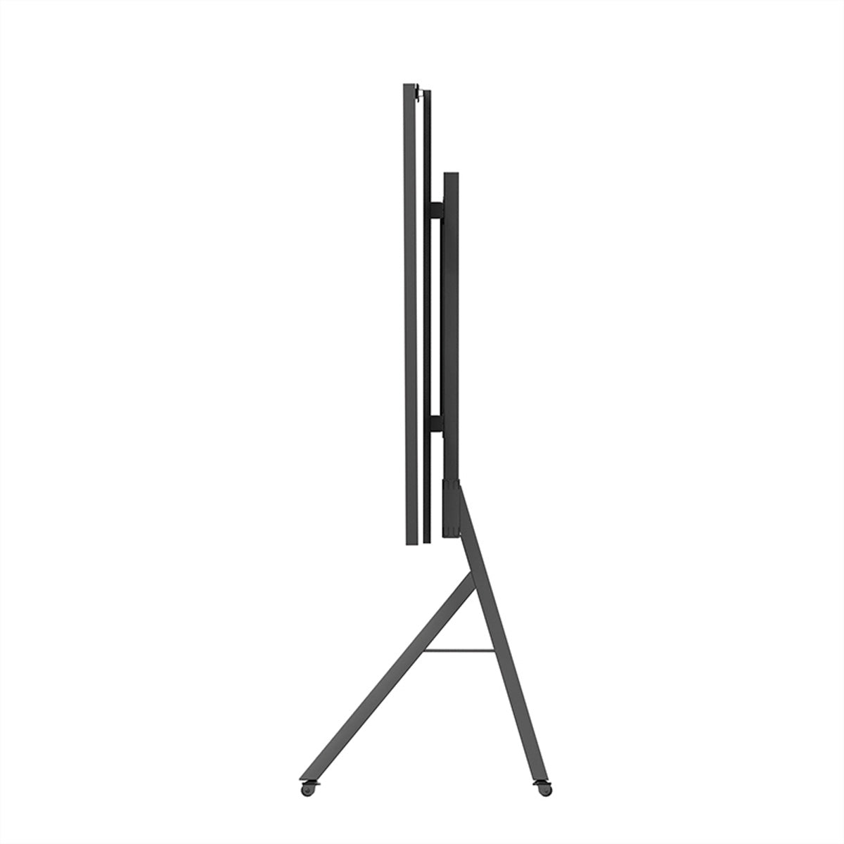 Hagor TV-Wagen – 146" – Höhenverstellbar, mit Rollen, für Samsung IWA / The Wall 146" – Schwarz