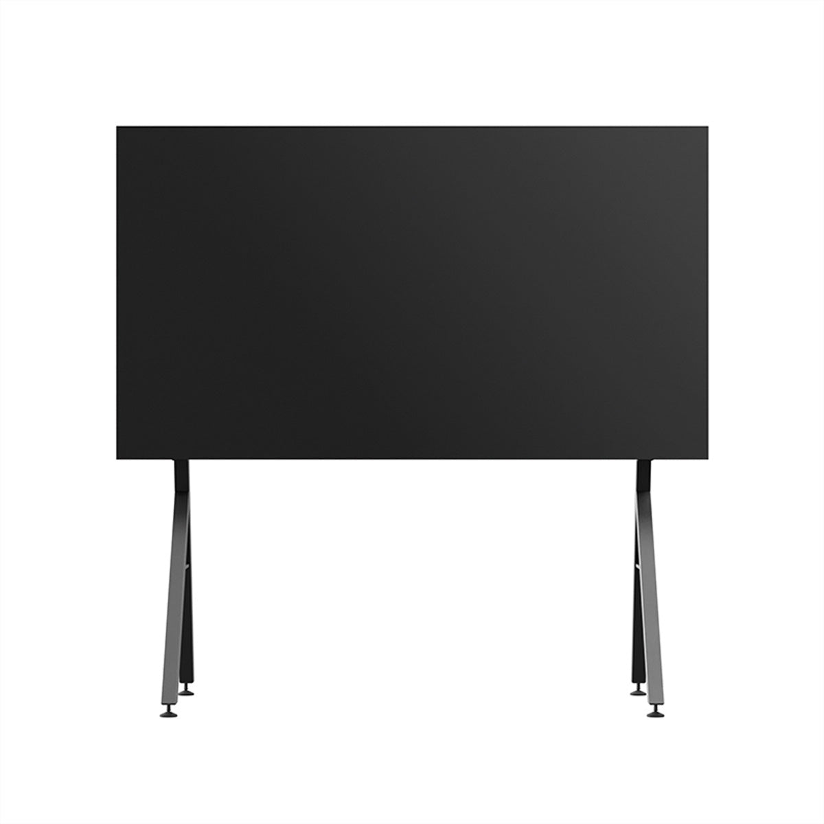 Hagor Digital-Signage-Stand für Samsung IAB 110" – höhenverstellbar, inkl. AV-Ablage – Metall, schwarz