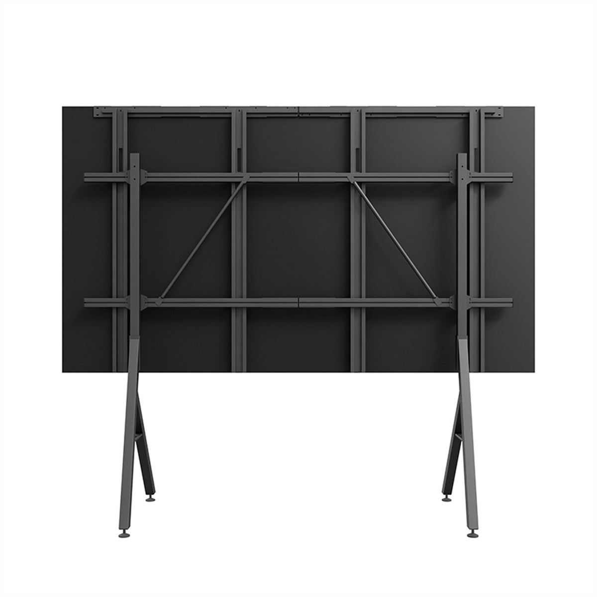 Hagor Bodenständer – 146" – Höhenverstellbar, für Samsung IAB 146" – Schwarz