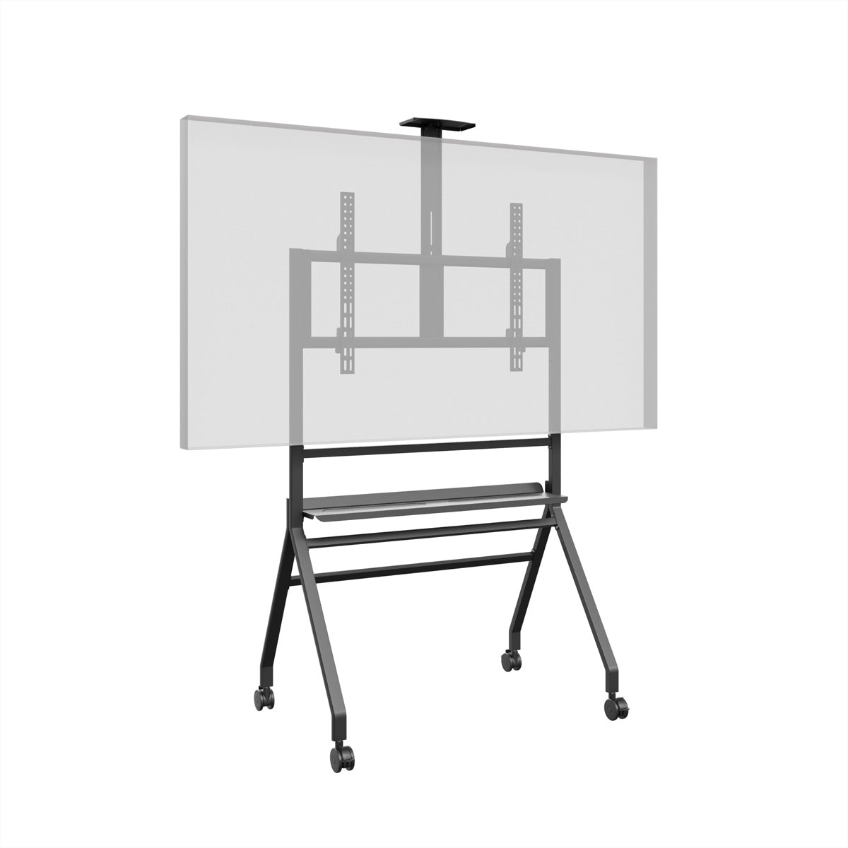 Hagor Bodenständer – neigbar – 75–85" – bis 90 kg, höhenverstellbar, für Samsung Flip 75"/85"