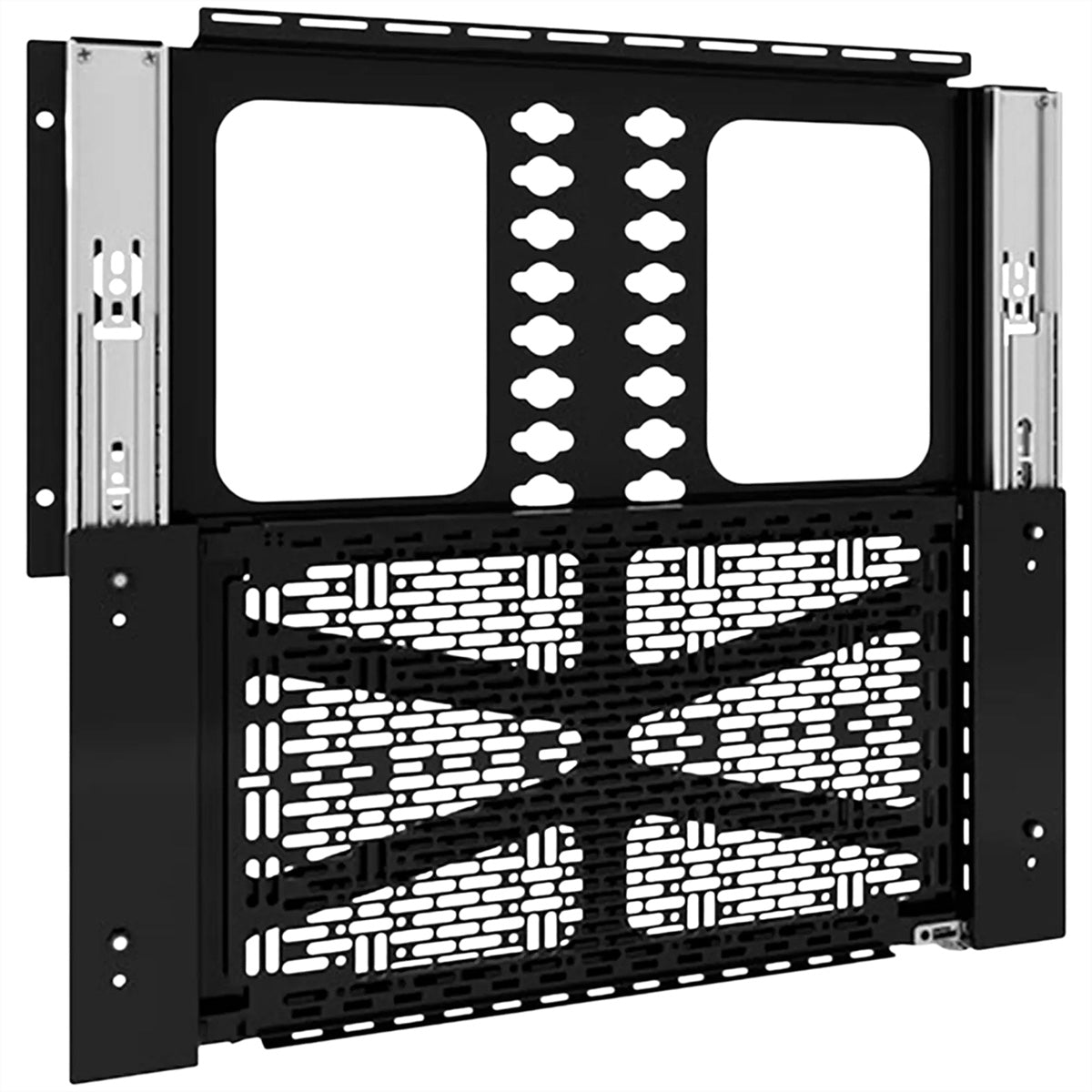 Chief CSSLP15X10 – Komponentenplatte, Slide-Lock, Gerätefläche 15"×10", Tragkraft 6,8 kg, für Displays ab 50"