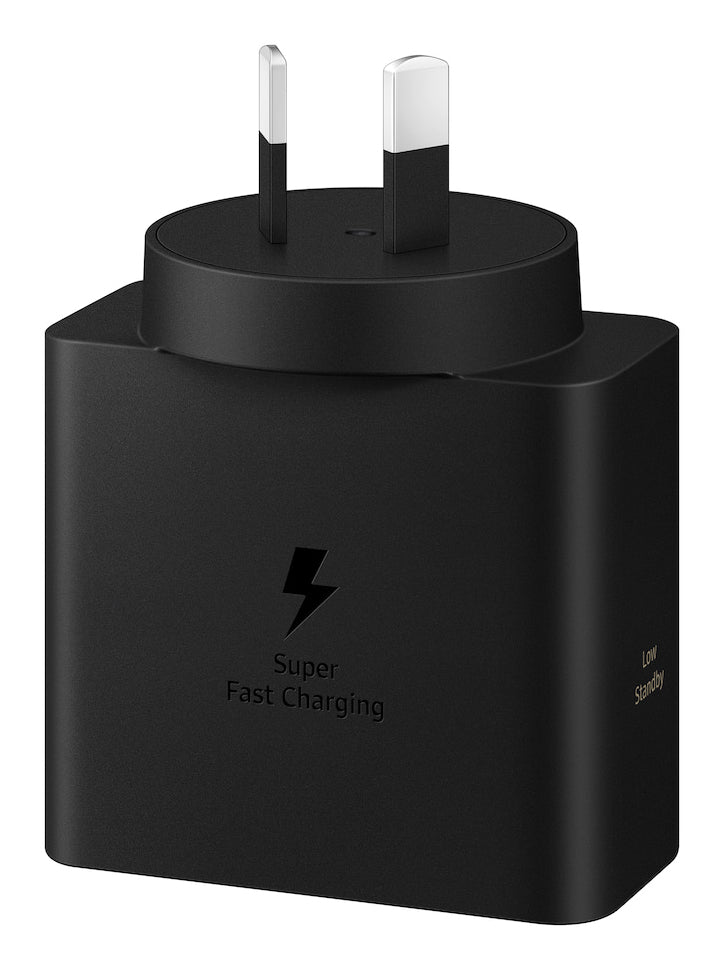 Samsung USB-Ladegerät 60 W – USB-C×1 – Schnellladung – für Laptop, Smartphone, Tablet – schwarz