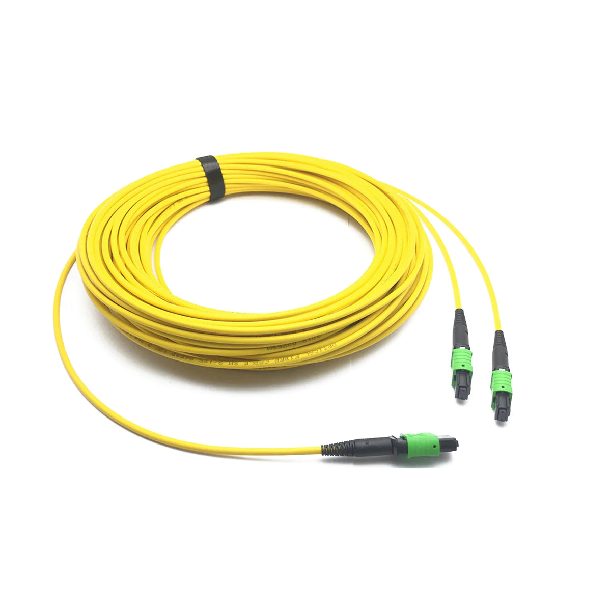 Nvidia MFP7E40-N010 LWL-Patchkabel – MPO–2× MPO, Single-Mode, 10 m, Gelb