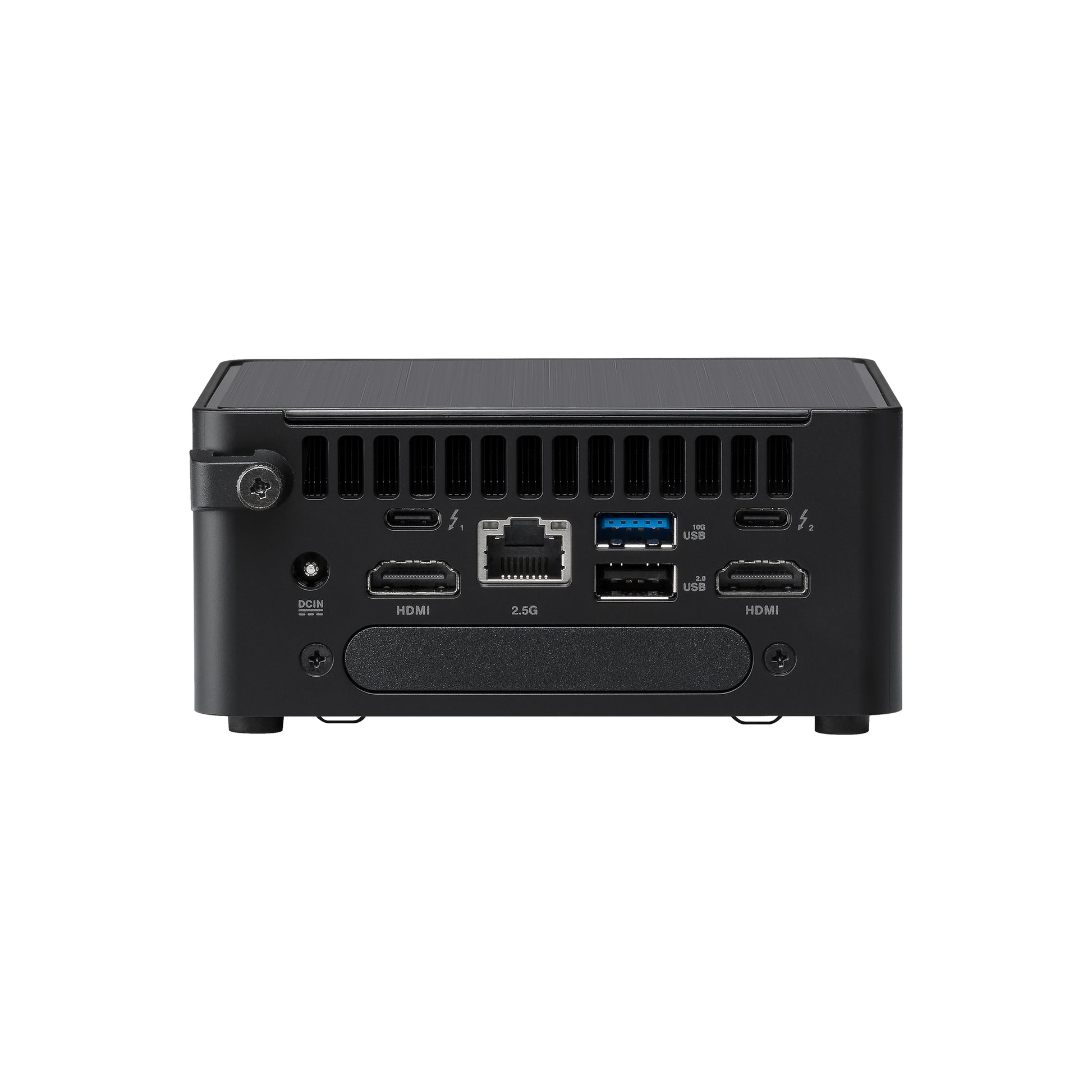 ASUS NUC14RVHi3 Mini-PC Barebone – Wi‑Fi 6E, Bluetooth 5.3, Ethernet – Externer AC-Adapter – 144 × 112 × 54 mm