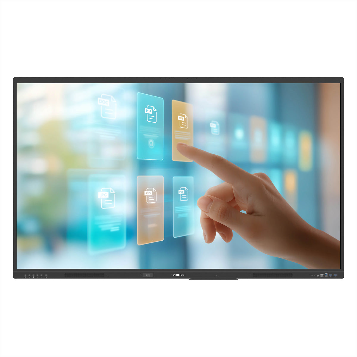 Philips 65BDL4252E – Interaktives Display 65" – 3840 × 2160 (4K UHD), IPS, 50-Punkt, Android 14, 400 cd/m²