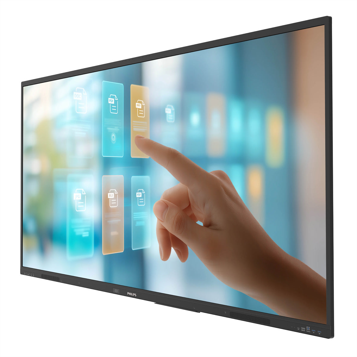 Philips 75BDL4252E – 75" 4K Ultra HD Interaktives Display (Touch), 400 cd/m², Android, Schwarz
