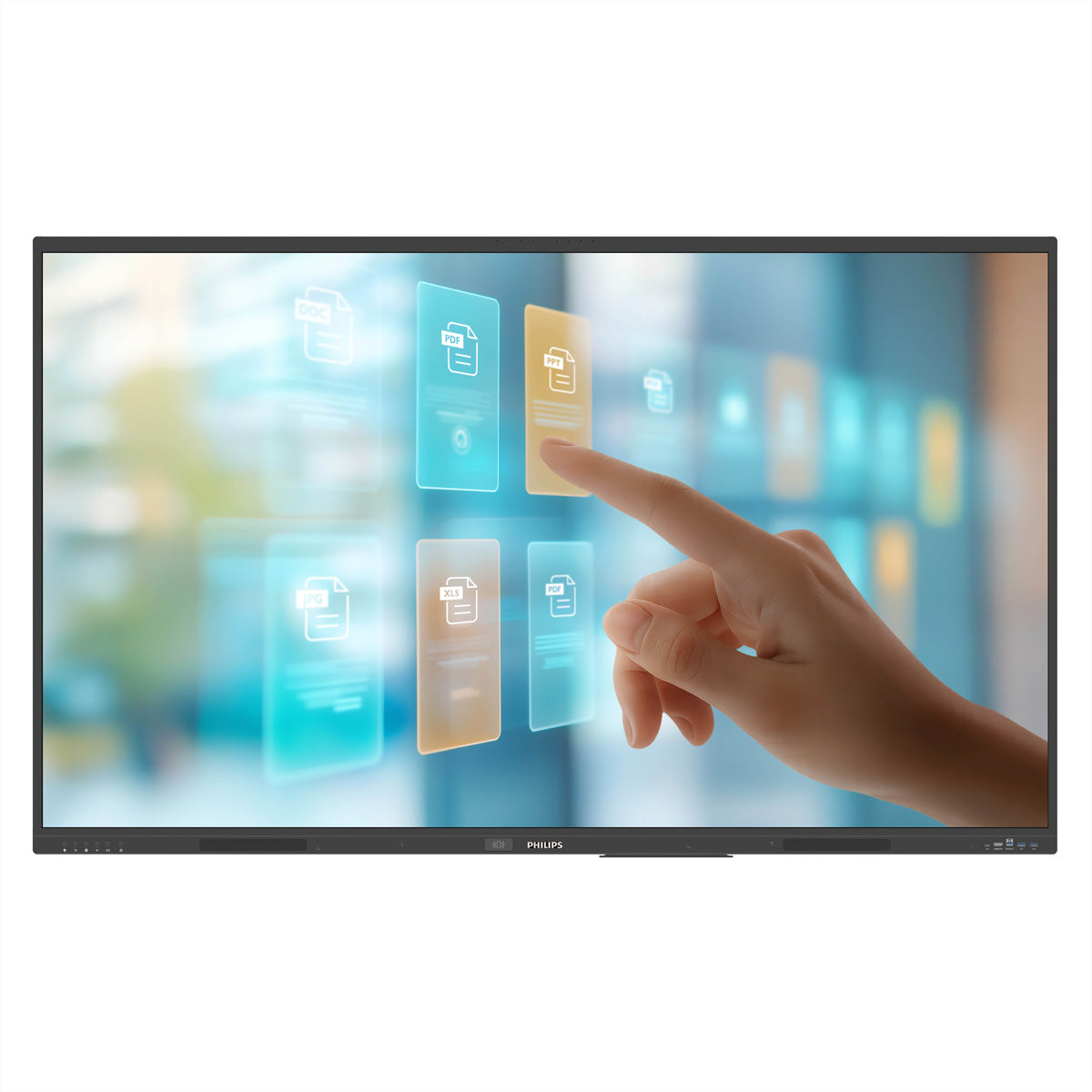Philips 75BDL4252E – 75" 4K Ultra HD Interaktives Display (Touch), 400 cd/m², Android, Schwarz
