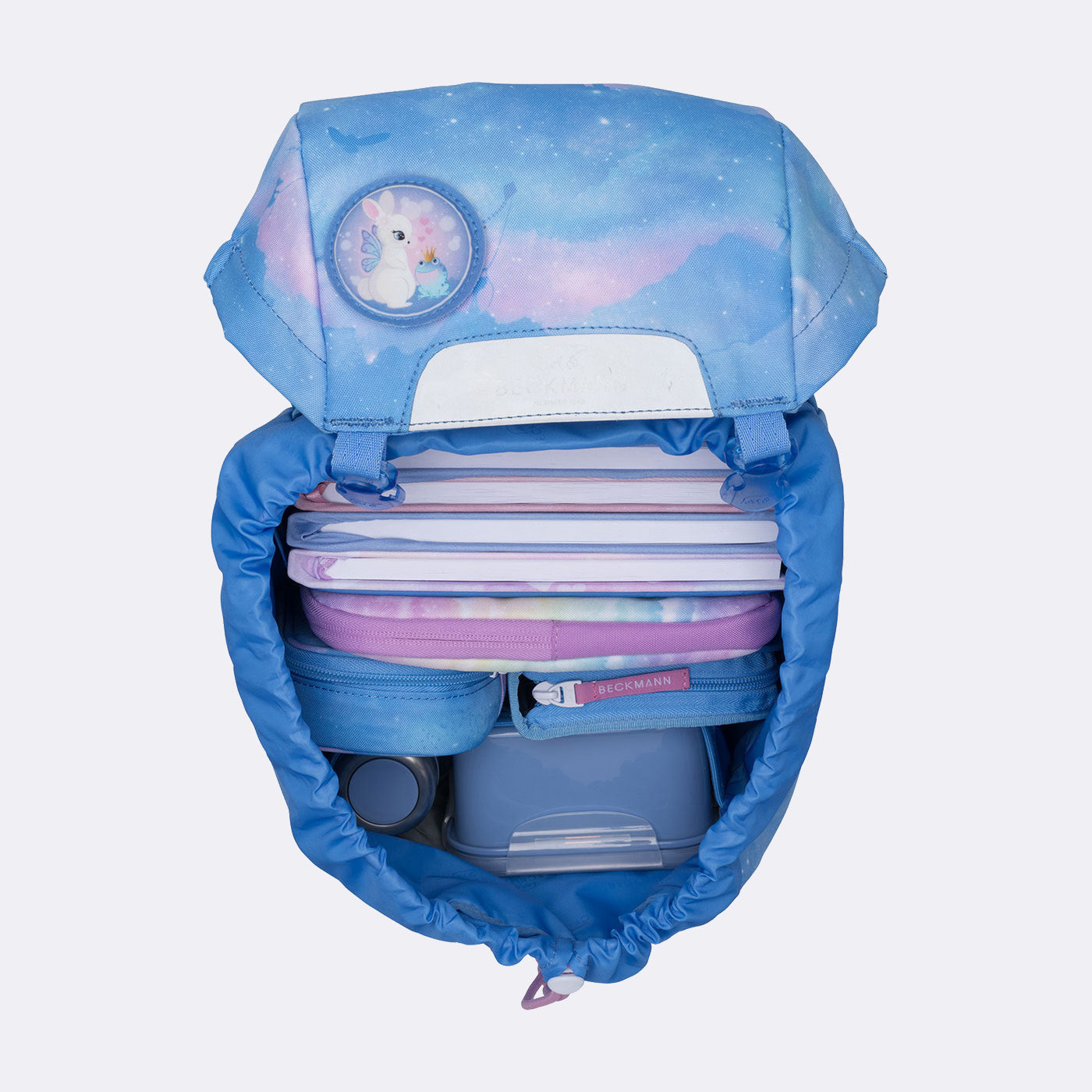 Beckmann Classic – Schulrucksack-Set 6-teilig, Fairytale, 22 l, 24×37×25 cm