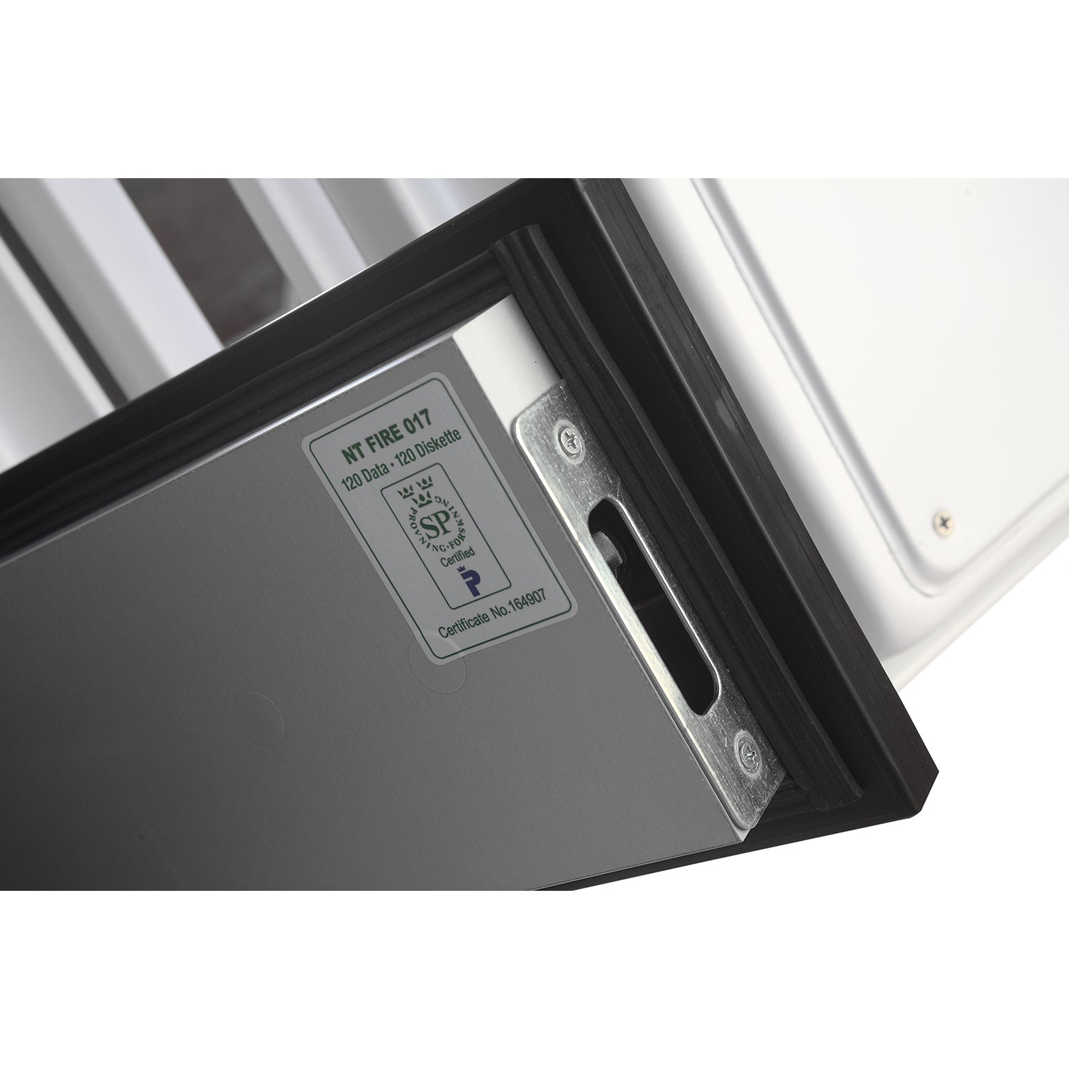 Phoenix Safe Co. Phoenix Sicherheitsschrank DATACOMBI DS2504E – Elektronikschloss – 63,0 l – Feuerschutz 120 min – Weiss