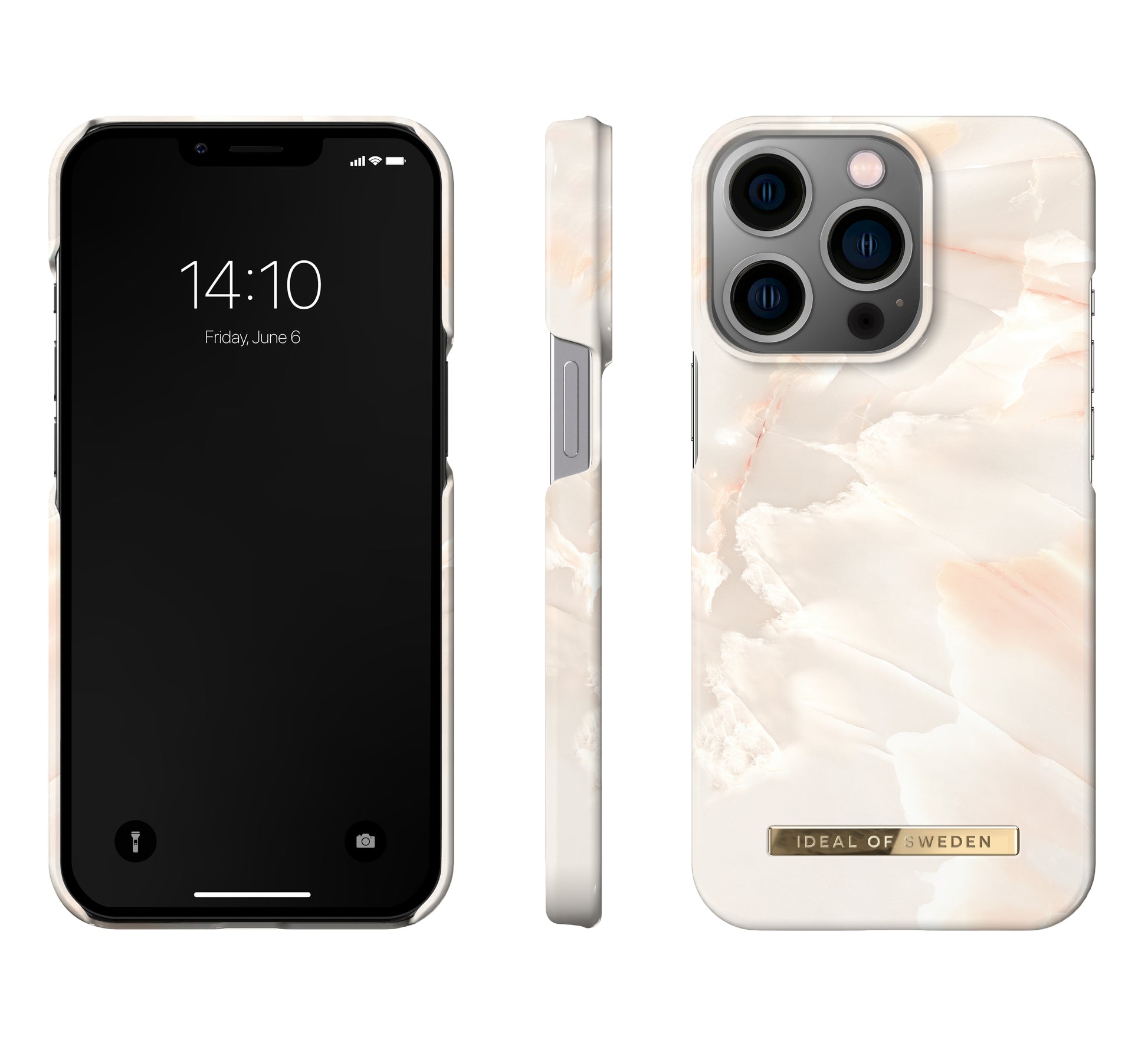 Ideal of Sweden – Backcover – für Apple iPhone 13 – Rose Pearl Marble – PC
