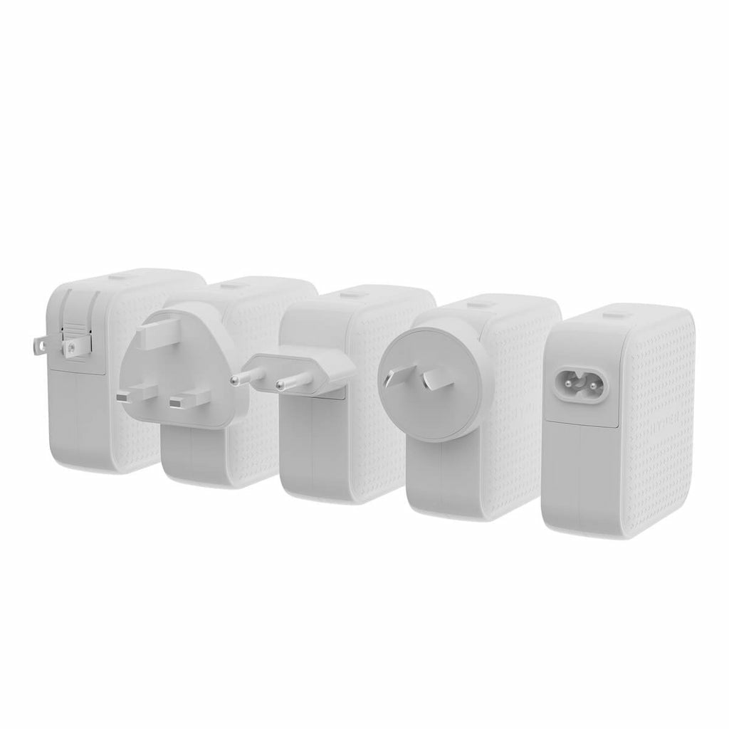 Hyper Netzteil – 70 W, 2× USB-C + 1× USB-A, PD, PPS, QC, GaN – für Laptop, Smartphone, Tablets