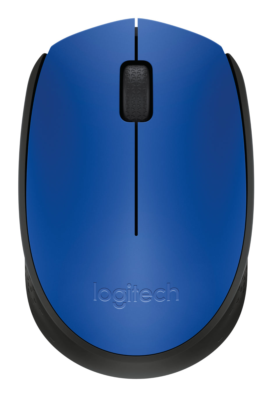 Logitech M171 – Maus – Kabellos (2,4 GHz), beidhändig, Blau