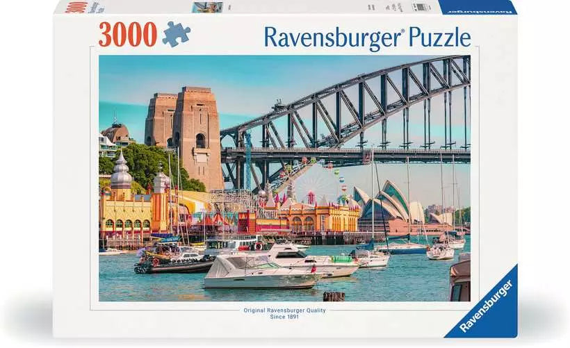 Ravensburger Puzzle Landschaft – 3000 Teile – 43,3 × 30,1 cm – ab 14 J. – mehrfarbig – FSC
