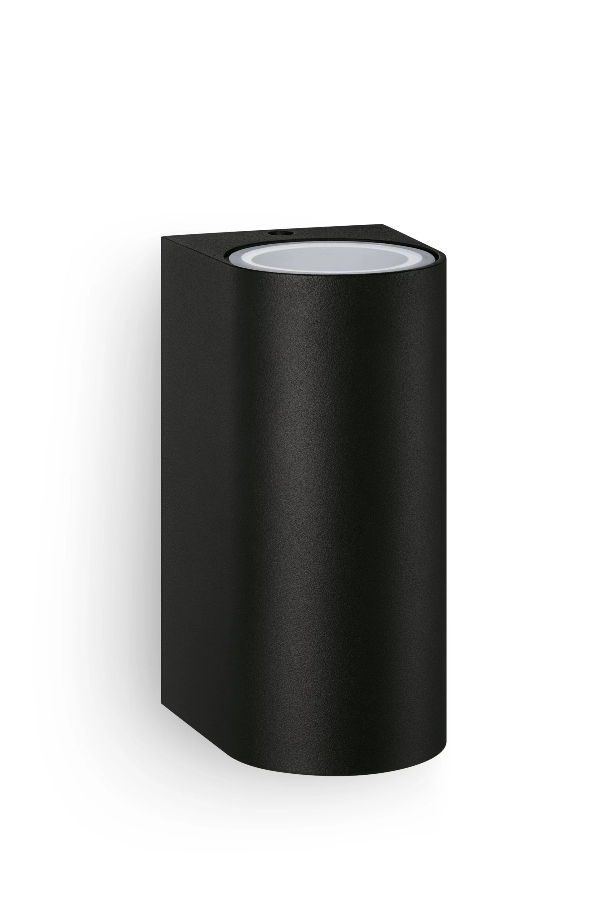Philips by Signify Philips Aussenwandleuchte Nightingale – 8×16 cm, 35 W, IP44, Netzbetrieb, Schwarz, Aluminium