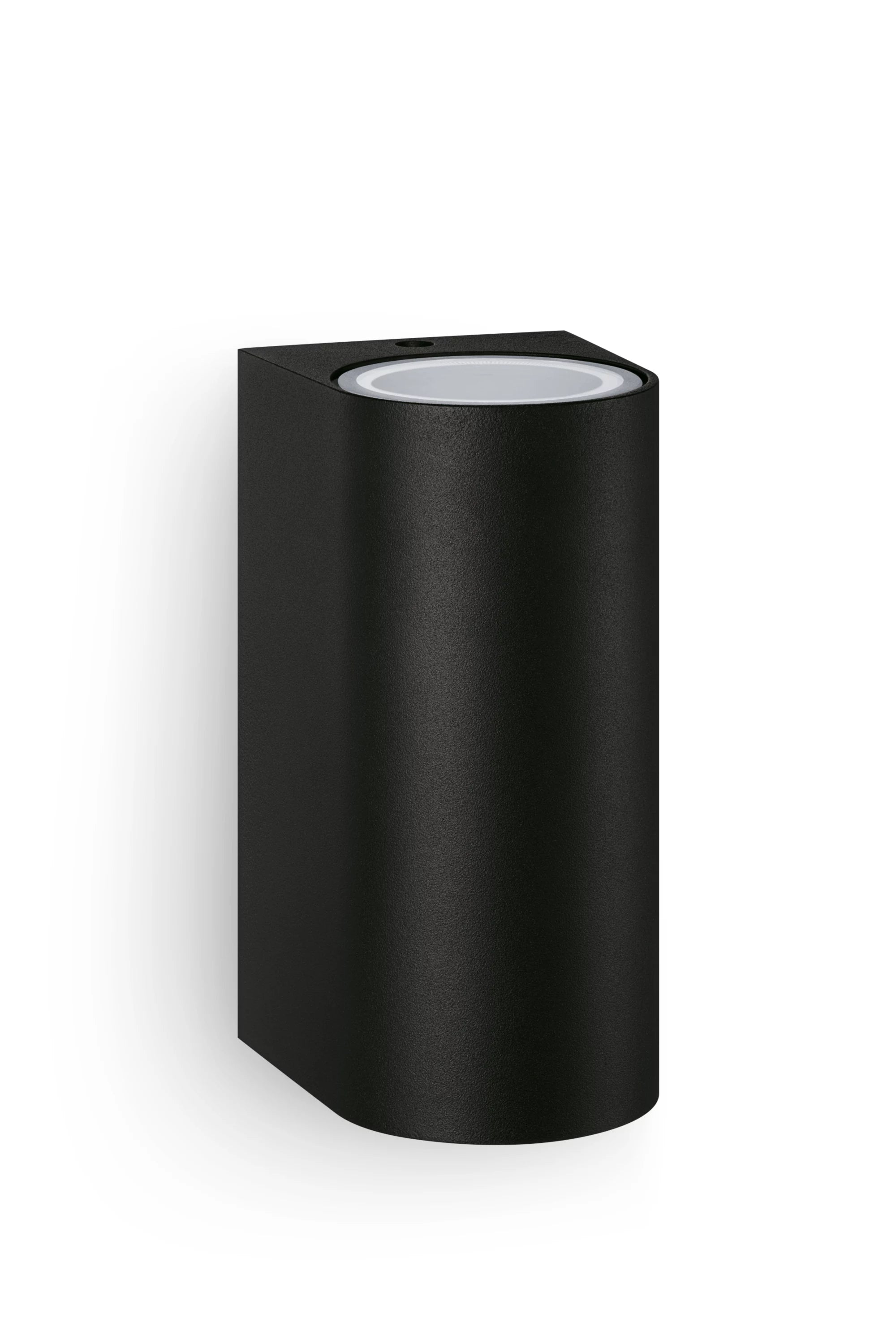 Philips by Signify Philips Aussenwandleuchte Nightingale – 8×16 cm, 35 W, IP44, Netzbetrieb, Schwarz, Aluminium
