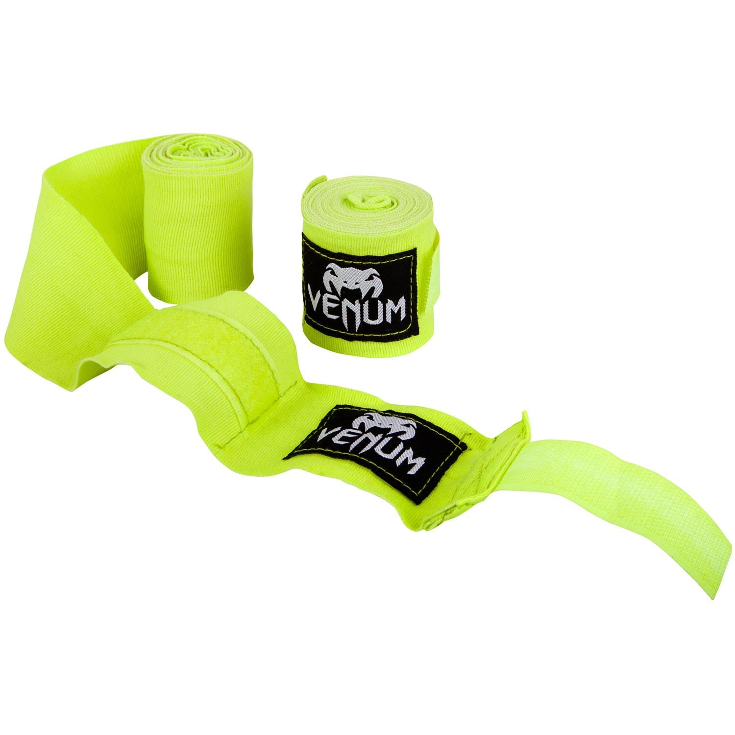 Venum Boxbandagen Kontact – 2,5 m, 2 Stück – Gelb, Baumwolle