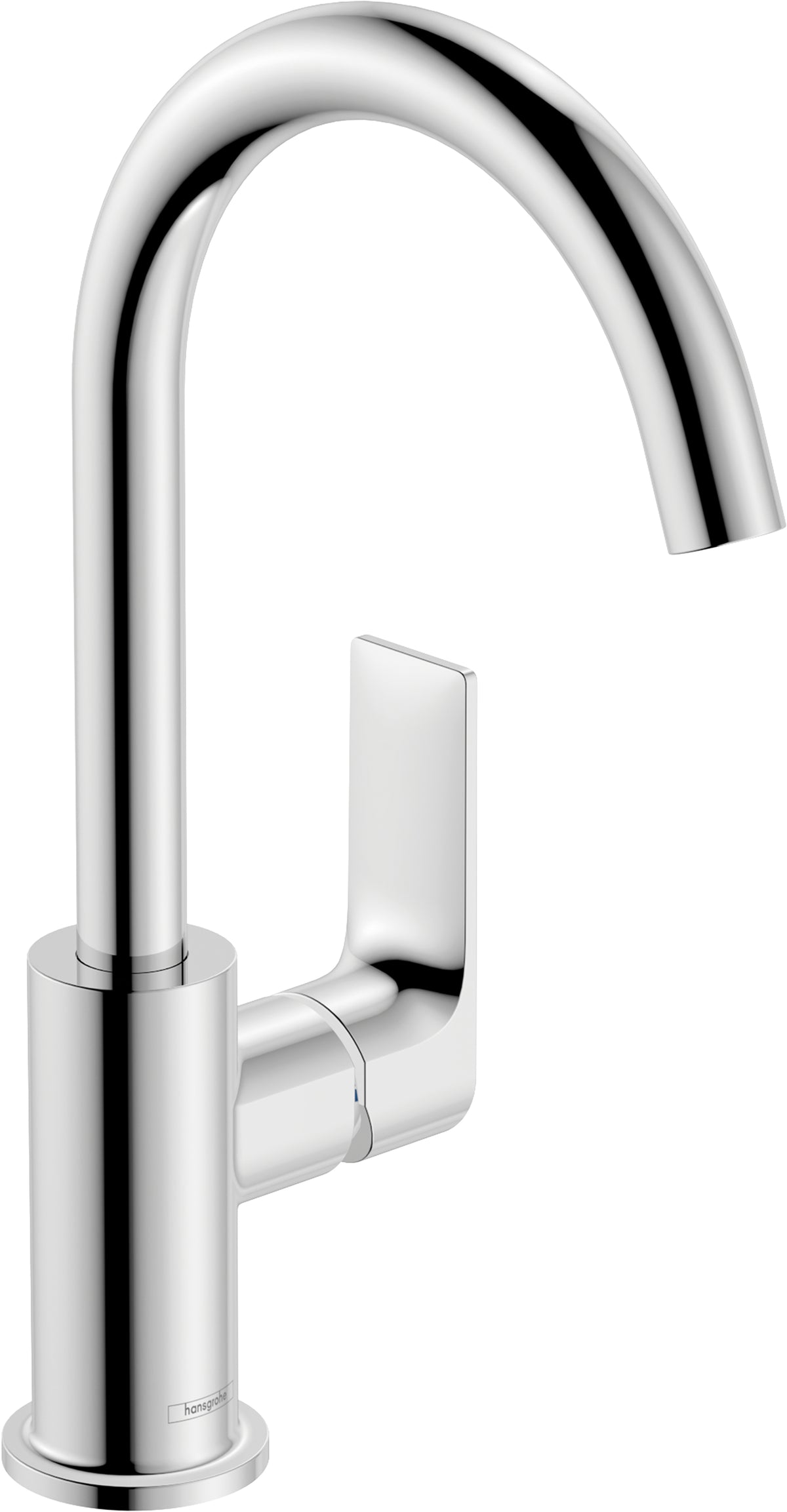 Hansgrohe Badebatterie – Einhebelmischer, Keramik/Kunststoff/Messing, Chrom