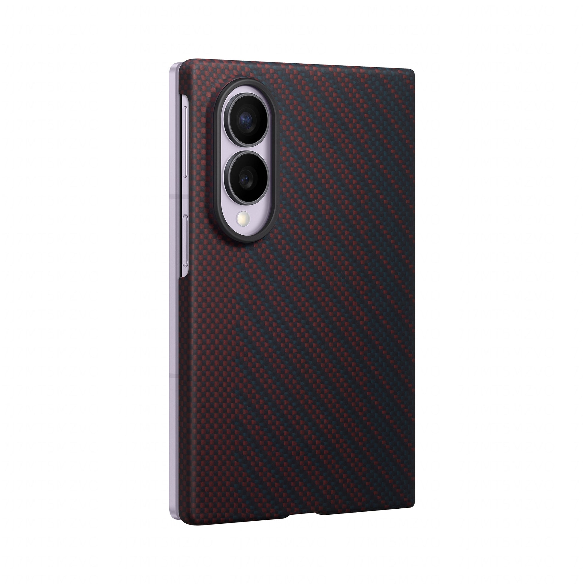 Samsung Backcover – für Samsung Galaxy Z Fold8, Karbonfaser, Rot