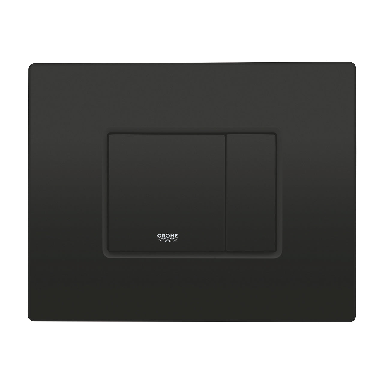 GROHE Even – Abdeckplatte – Kunststoff, Schwarz, 15,6 × 1,2 × 19,7 cm