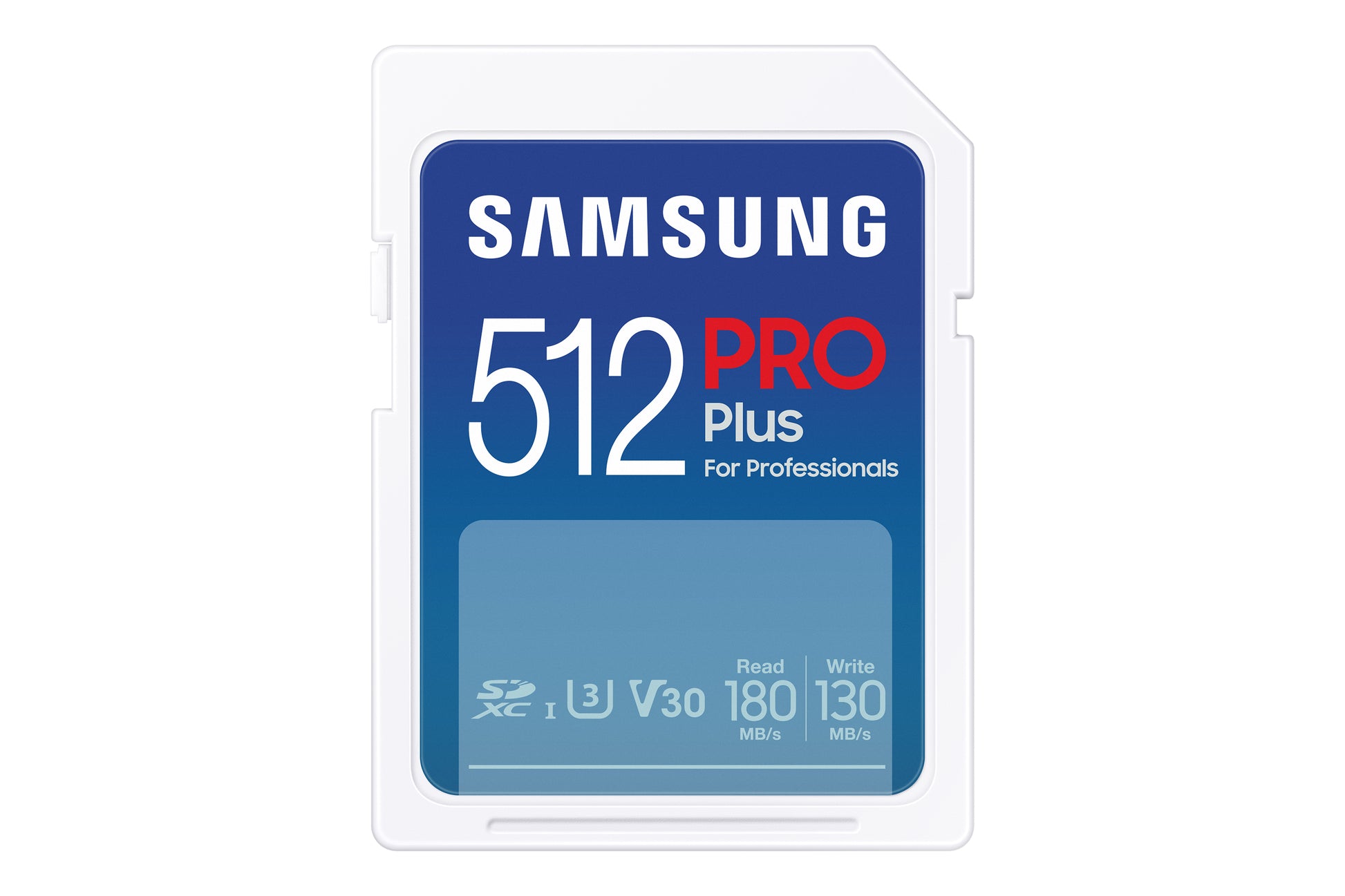 Samsung MB-SD512S/EU SDXC 512 GB – UHS-I, U3, V30, 180/130 MB/s