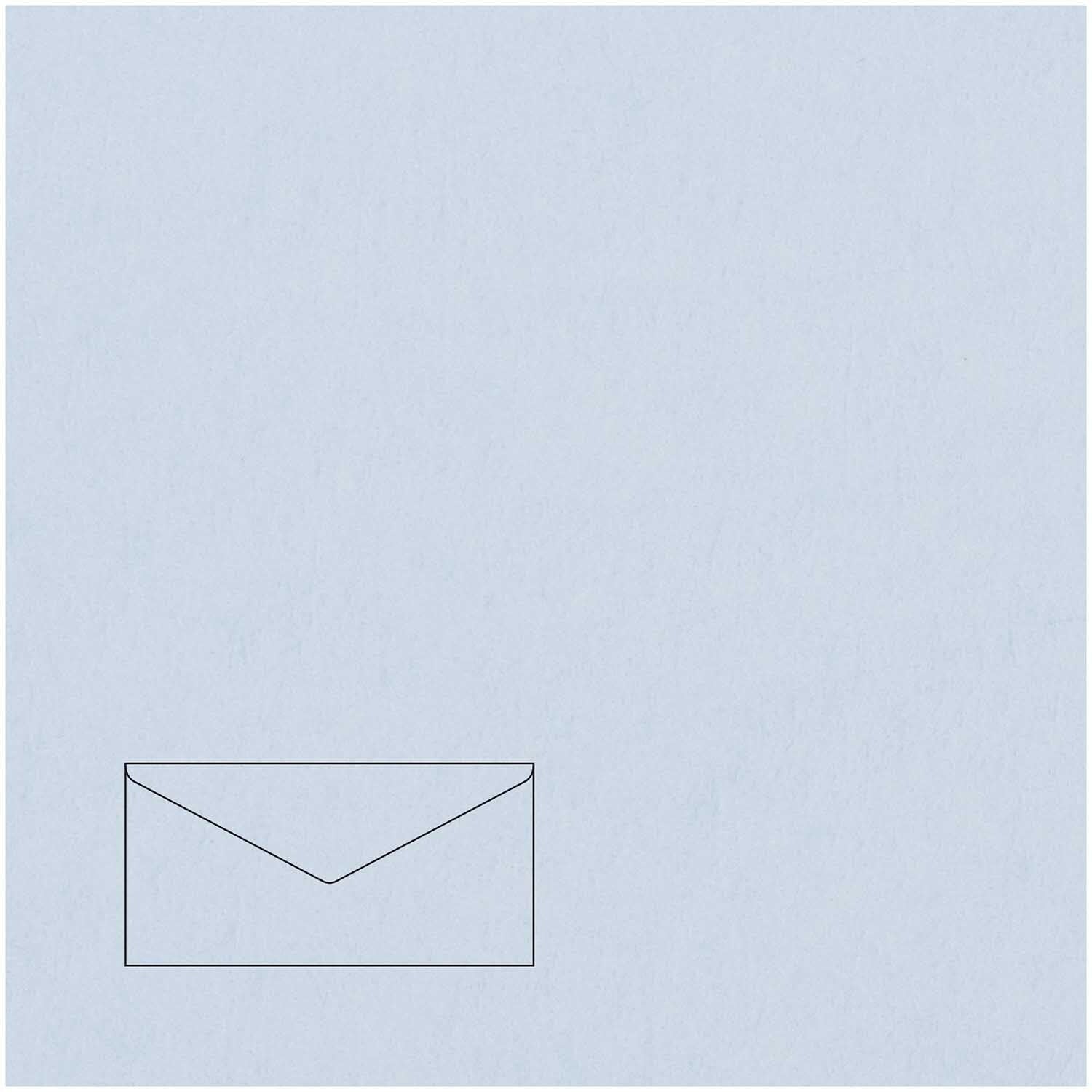 Rico Design Couvert C5/6, ohne Fenster, hellblau, 100 g/m²
