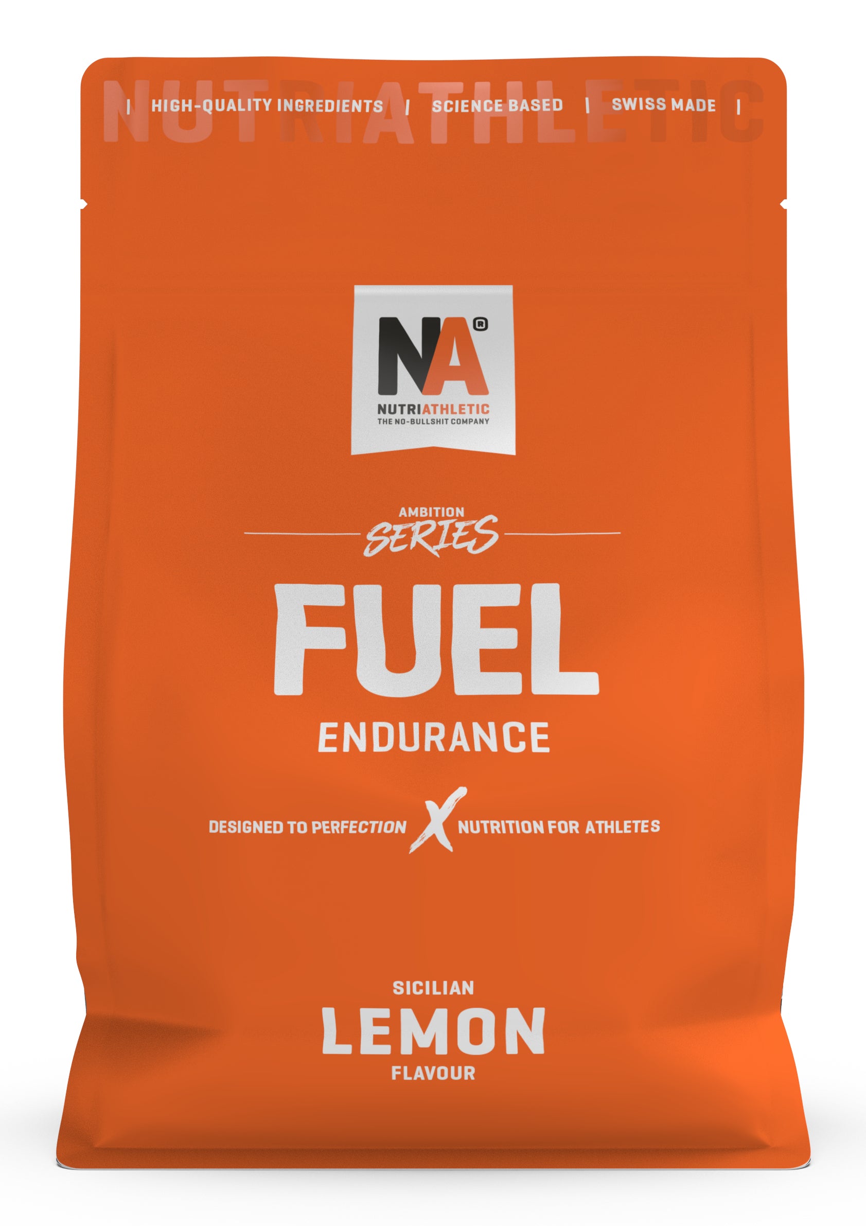 NUTRIATHLETIC Energiepulver Zitrone – glutenfrei, vegan – 1,5 kg