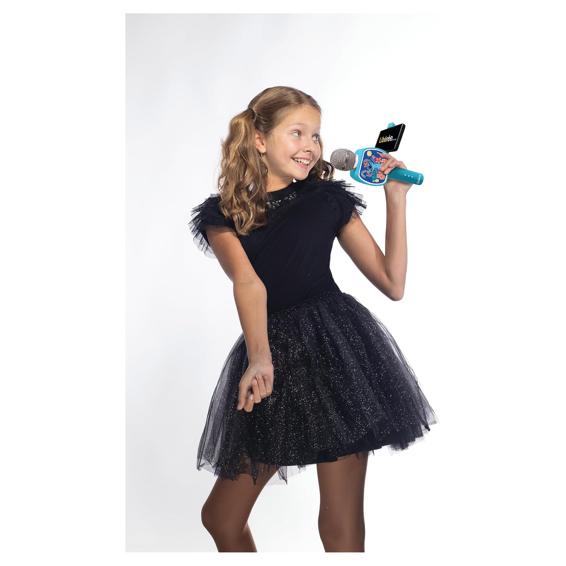 Lexibook Stitch MIC240D Tischmikrofon – Bluetooth, Kabellos, Blau