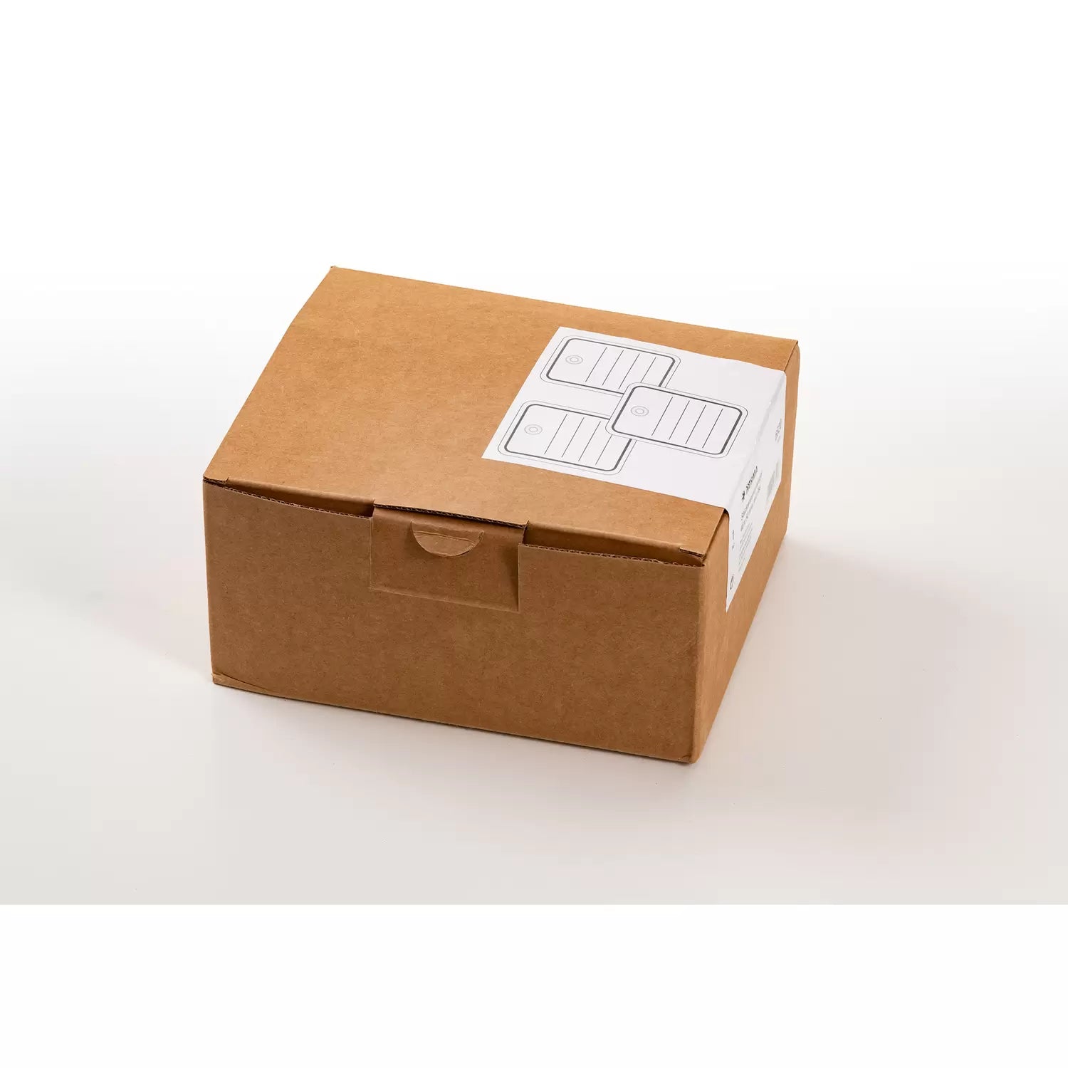 HERMA Anhängeetiketten – rechteckig 40 × 50 mm, Karton, weiss, mit Öse, 1'000 Stk.
