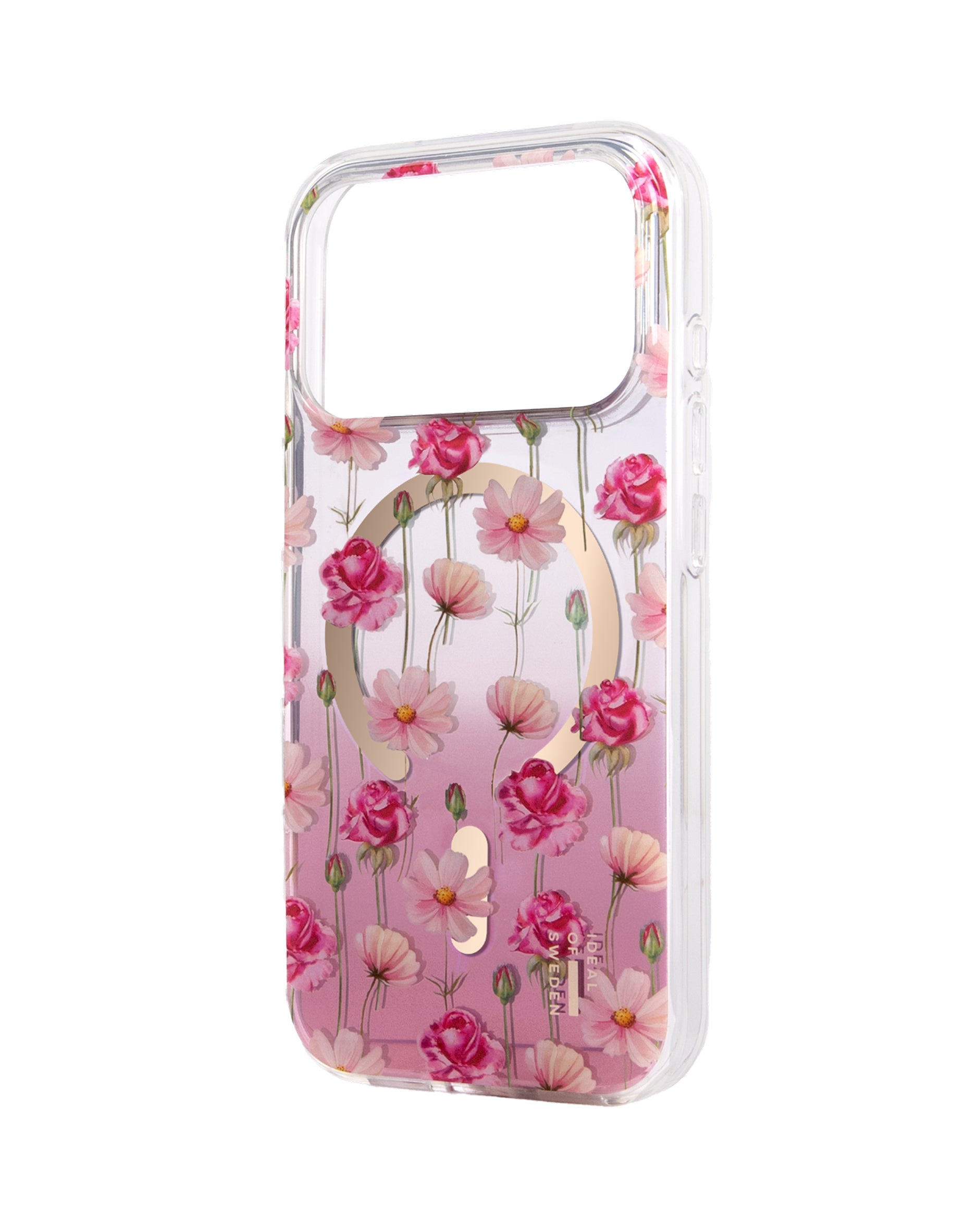 iDeal of Sweden Mirror Case – Backcover – für Apple iPhone 17, MagSafe, TPU, Rose Blush Floral
