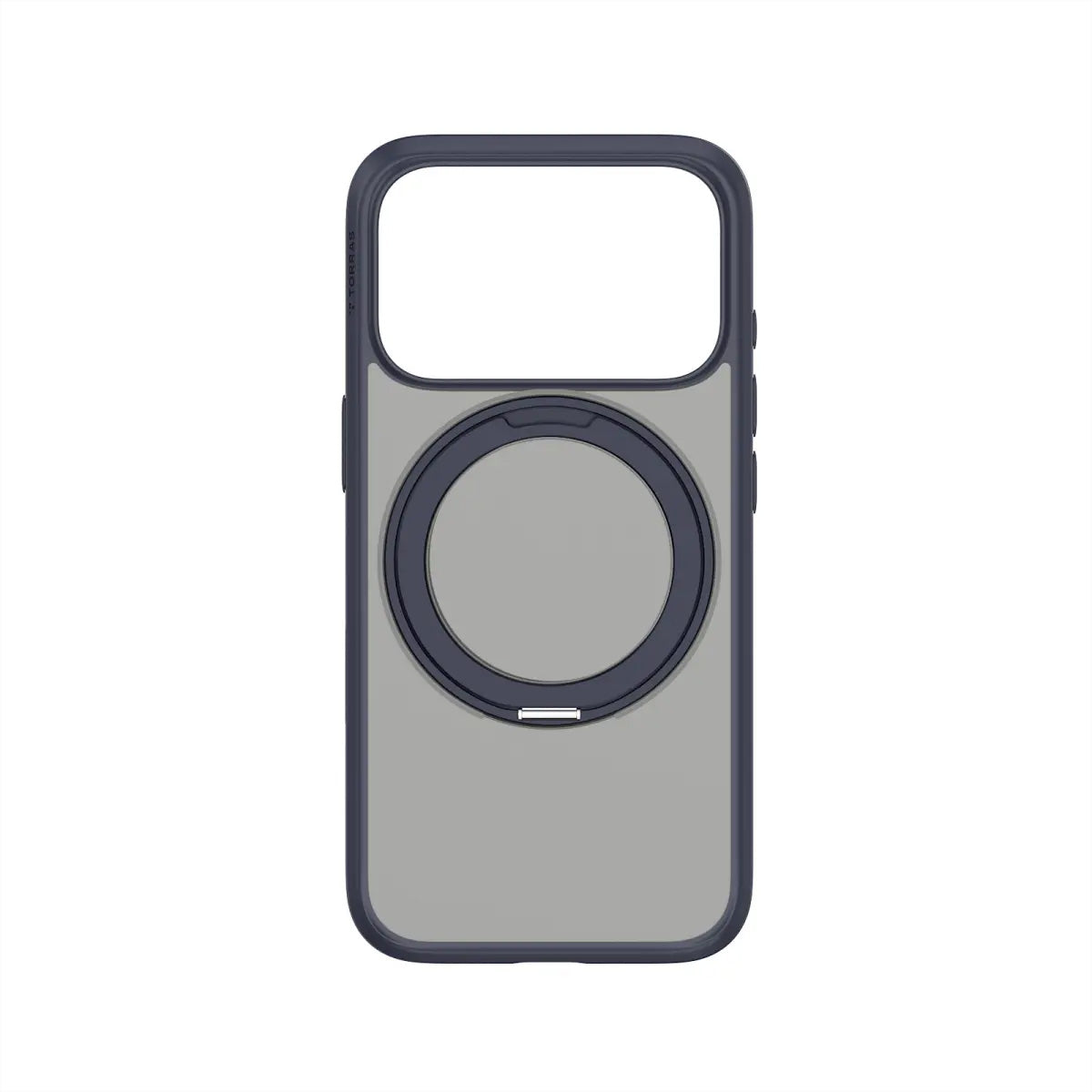 Torras UPRO Ostand Pro Backcover – für Apple iPhone 17 Pro Max, MagSafe, mit Ständer, PC+TPU, Schwarz