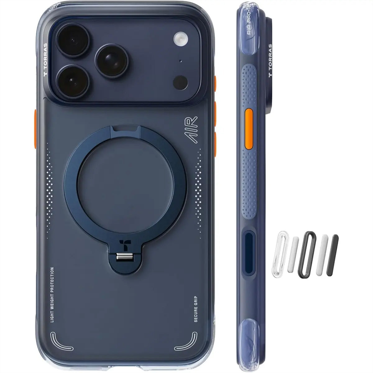 Torras Privacy-Filter (Panzerglas) – für iPhone 17 Pro Max – mit Applikator