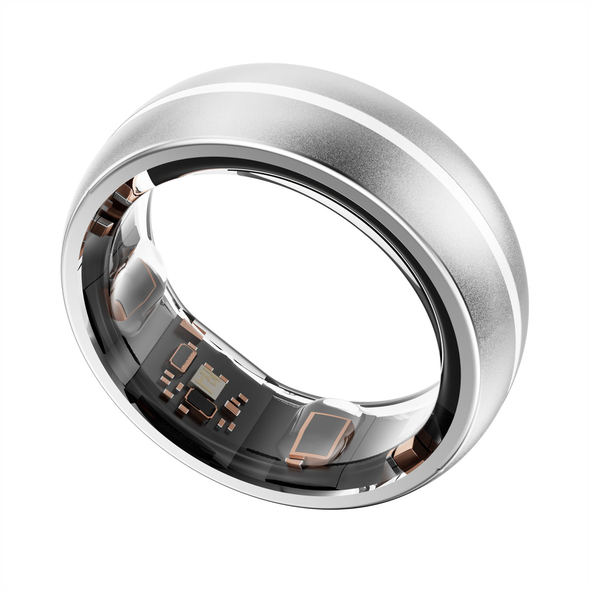 MYnextRING N2 – Titan Silber matt, 100 m, für iPhone