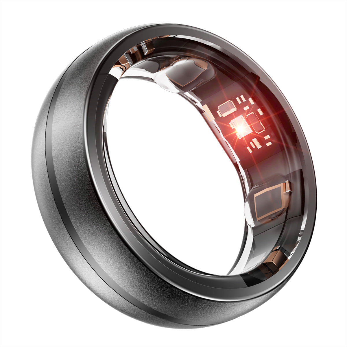 MYnextRING N2 – Titan Schwarz matt, Grösse 10, für iPhone