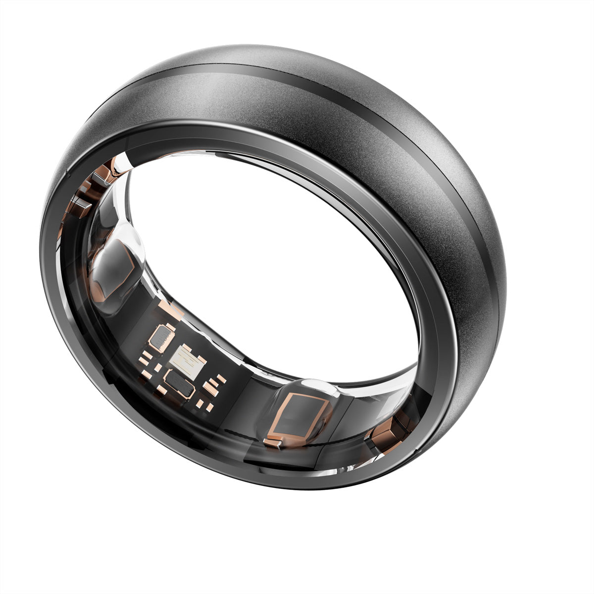 MYnextRING N2 – Titan Schwarz matt, Grösse 10, für iPhone