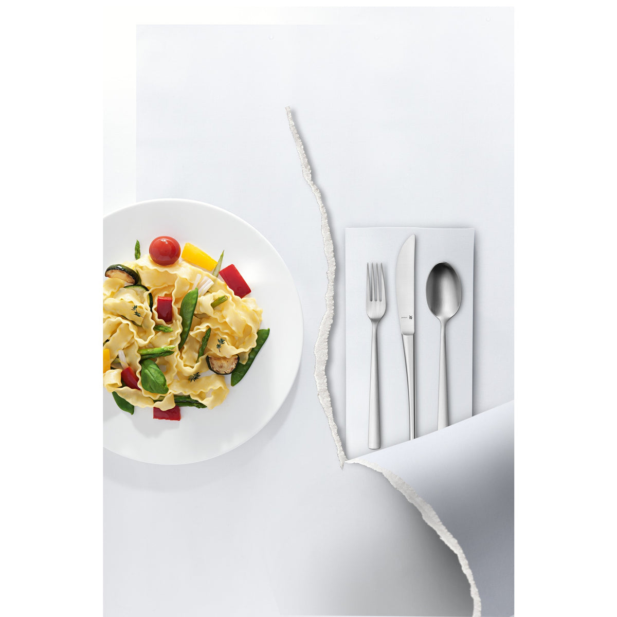 WMF Corvo Besteck-Set – 66-teilig, Edelstahl, spülmaschinenfest